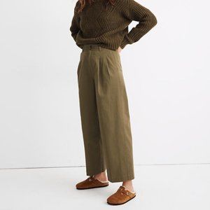 Madewell Pleated Wide Leg Pants